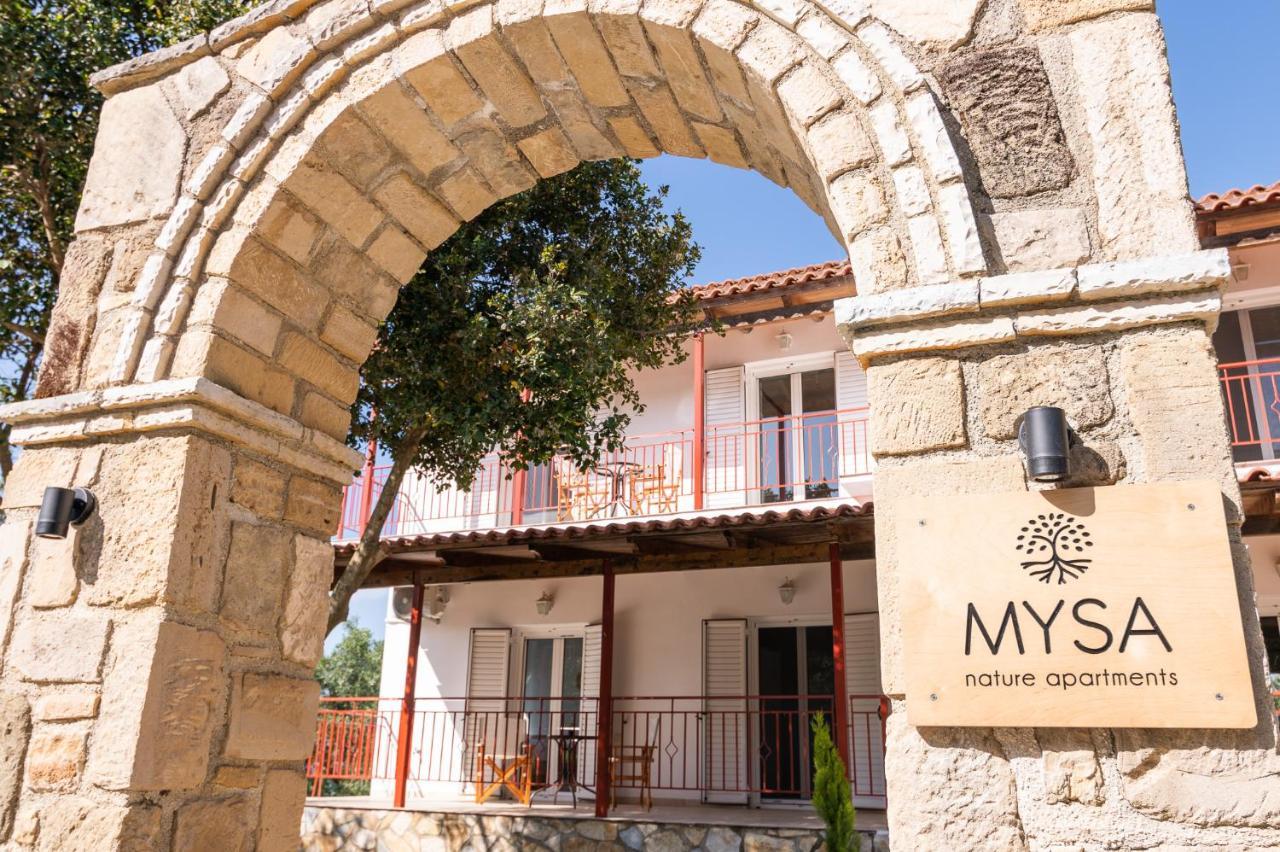 Mysa Nature Apartments Tragaki Buitenkant foto